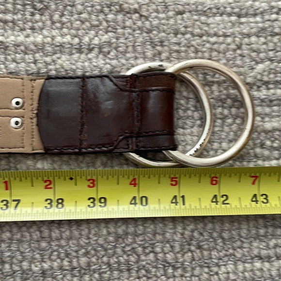 Michael Kors leather and suede patchwork belt - Picture 8 of 13